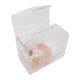 thumbnail image 4 of Almacenamiento de algodón Transparente Caja de Almacenamiento de Almacenamiento Maquillaje Polvo de Polvo de Hojaldre Contenedor de Organizador de Herramientas Cosméticas, 4 of 7
