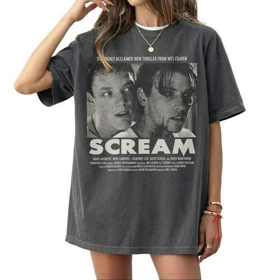 Halloween Scream Movie Tee: Spooky Season Comfort Colors Shirt
