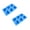 Blue, variant on Clearance Cake Mould under $5 Silicone 6 Cavity Heart Mould DIY Chocolate Cupcake Cake Ice Cube Love Shapes