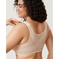 thumbnail image 6 of DELIMIRA Women's Front Closure Bras Posture Full Coverage Plus Size Underwire Unlined Seamless Bra, 6 of 6