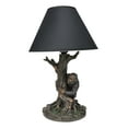 thumbnail image 4 of Mythical Creature Sasquatch Big Foot Cryptid Ape by Tree Trunk Table Lamp Decor, 4 of 9