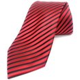 thumbnail image 3 of Scott Allan Men's Red Tie | Standard Size Necktie 3.3" at Tip | Dark Red Ties, 3 of 7
