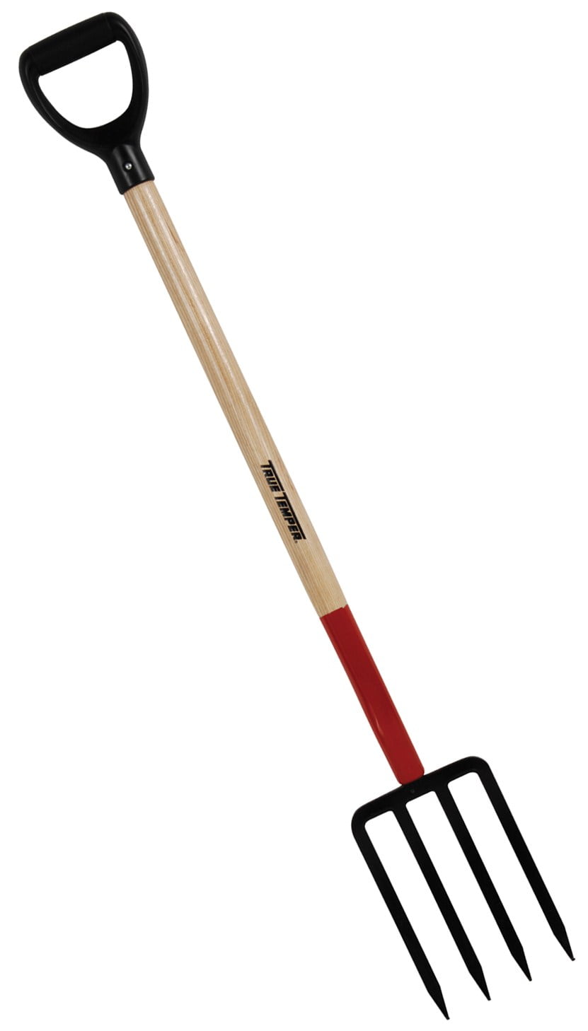 Ames 4 Tine Spading Fork With Poly "D" Grip Handle 100508280 Walmart