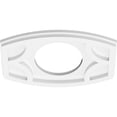 thumbnail image 2 of 12"W x 8"H x 5"ID x 6 1/2"C x 1"P Kailey Architectural Grade PVC Contemporary Ceiling Medallion, 2 of 11