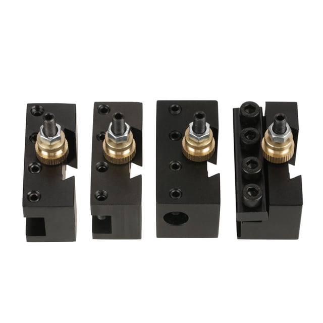Quick Change Tool Post,4pcs Mini Lathe Quick Tool Post Holder Lathe Accessory Class Leading Features