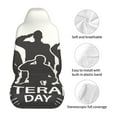 thumbnail image 5 of Sigee Veterans Day for Universal Car Seat Covers, Premium Car Seat Protector Set for Cars, SUVs, Trucks, 5 of 7