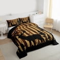 thumbnail image 3 of Castle Fairy Safari Deer 2Pcs Bedding Comforter Set for Teens Woemn Men,American Flag Twin Comforter Sets,Rustic Vintage Breathable Bedding Set,Ultra Soft Home Decor, 3 of 8