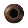 thumbnail image 4 of Better Homes & Gardens Brown 14 in Paulownia Wood Angular Tall Vase, 4 of 5