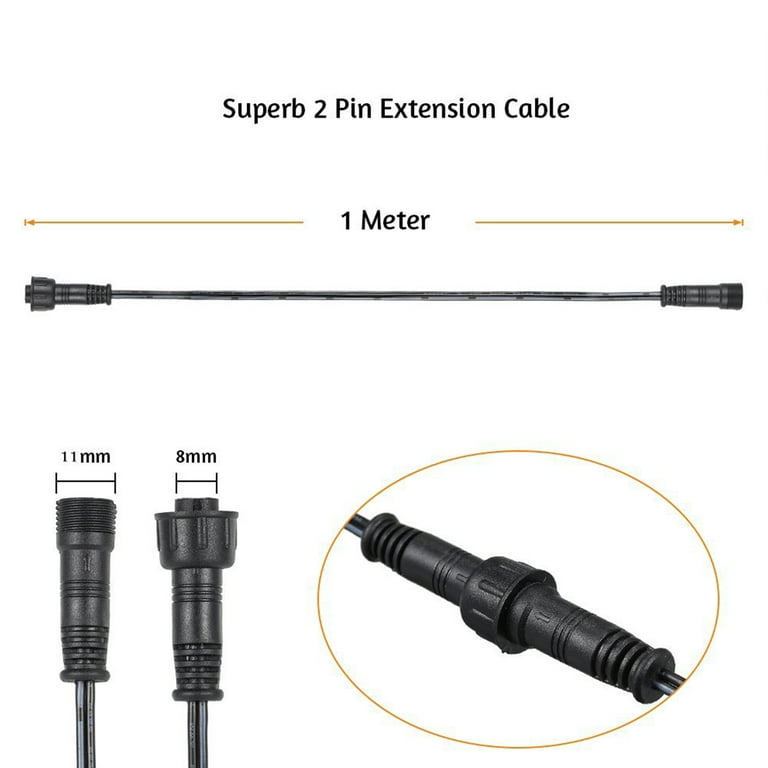 Is there a way to extend the length of the cable between the