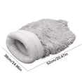 thumbnail image 3 of Fiudx Cama Lavable para Gatos, Saco de Dormir Suave y Acogedor, Cueva Multifuncional para Mascotas, Diseño Aislante, Fácil Acceso para Gatos y Perros Pequeños, Portátil y Ligero, Ideal para Viajes, U, 3 of 6