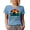 Baby Blue, variant on Retro Sometimes I Wonder If My Boat Is Thinking About Me Too, Fisherman or Boat Lover, White T-Shirt, XL