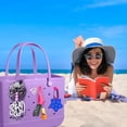 thumbnail image 3 of Key Holder for Bogg Bag, Accessories for Bogg Bags Original X Large, Insert Charm Carabiner Keychain for Beach Bag, 3 of 9