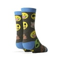 thumbnail image 2 of Oooh Yeah Kids Novelty Crew Socks, Funny Colorful Socks for Boys & Girls, Emoji Me, 2 of 2