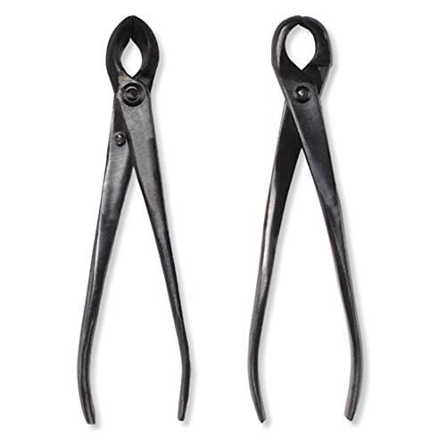 BambooMN Bonsai Tool Kit 8" Concave Cutter & 8" Knob Cutter