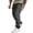 Dark Gray_002, variant on gzxflxpge Cargo Pants Men Casual Workout Sports Classic Fit Pants Stylish Comfortable Soft Jogger Pants with Flap Pockets Dark Gray 2XL