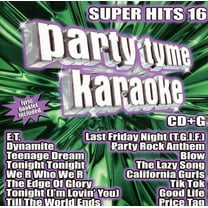Various Artists - Party Tyme Karaoke: Super Hits, Vol. 16 - Rock - CD