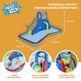 thumbnail image 3 of H2OGO! ¡ Parque Acuático Inflable de Poliéster de PVC para Niños Bestway 8'10" Waterfall Waves Mega, Niños a Partir de 5 Años, 3 of 5