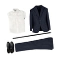 thumbnail image 2 of arctrm 1/6 Action Figure Clothes Dressing up Costume Accessory Movable Doll Clothes Stripes, 2 of 10