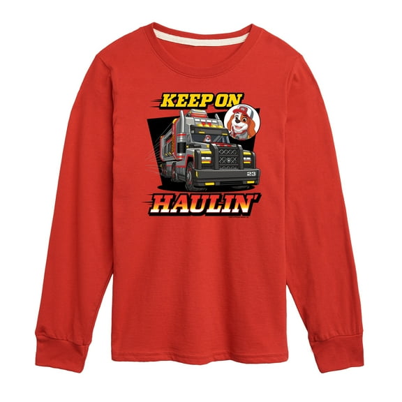 Paw Patrol - Keep On Haulin - Toddler And Youth Long Sleeve Graphic T-Shirt