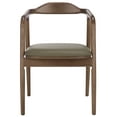 thumbnail image 3 of Safavieh Ankit Modern Wood Dining Arm Chairs, Olive / Walnut, 3 of 8