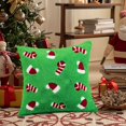 thumbnail image 3 of PEONAVET Christmas Pillow Christmas Throw Pillows Peppermint Pillows Red and White Christmas Decorations Cute Plush Pillow Christmas Decorative Cushion Cover, 3 of 5