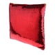 thumbnail image 3 of Funda de almohada cuadrada con lentejuelas brillantes para sofá, cojín para asiento, decoración del hogar, 40 x 40 cm Rojo brillante y dorado, 3 of 9