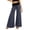 Grey, variant on Foldover Yoga Pants Women Y2K High Waist Wide Leg Workout Lounge Flare Leggings Comfort Flowy Palazzo Bell Bottoms , Size M