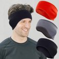 thumbnail image 4 of 3PCS Oreille Chauffe-Oreille Bandeau Respirant Coupe-Vent Sport Bandeau de Course, 4 of 5