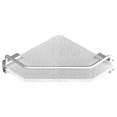 thumbnail image 1 of Acrylic Wall Mounted Triangle Shelf Space Saving Removable Design Shelf for Solid Metal Surfaces, 1 of 4