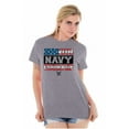 thumbnail image 4 of Honor Navy Courage American Flag Men's Graphic T Shirt Tees Brisco Brands S, 4 of 6
