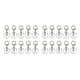 thumbnail image 3 of Inteprter 10 pack/lote mosquetones garra de langosta para llavero-accesorios fuertes y funcionales para llave fácil Bogavante blanco +spla 2Conjunto, 3 of 6