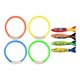 thumbnail image 2 of Pack de 8 Juguetes de Anillos para Peces, Anillos Subacuáticos, Natación Subacuática, Anillos de Buceo, Juguetes para Piscina, Anillos de Buceo para P 125x35 cm, 2 of 10
