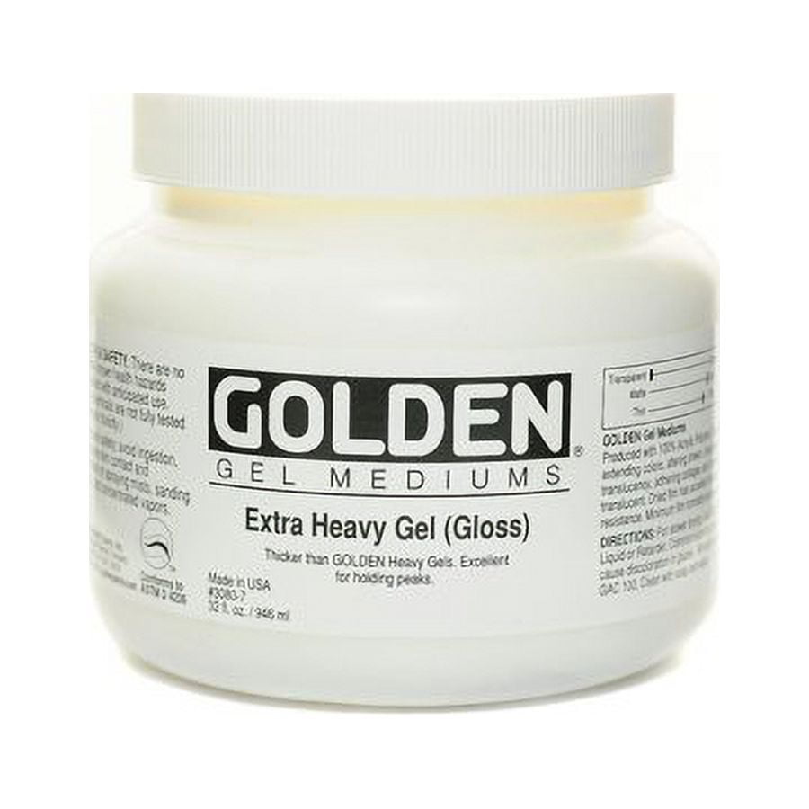 Golden Artist Colors, 16 oz, Heavy Gel Matte