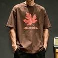 thumbnail image 2 of Bovxnpu Mens Short Sleeve T Shirts Men's Casual T-Shirt Comfy Active Tops, 2 of 9