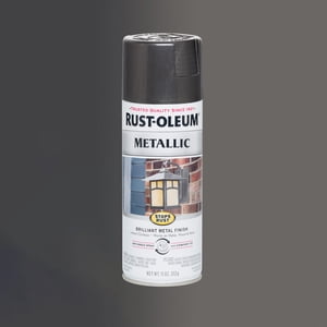 Rust-Oleum Stops Rust Charcoal Metallic Spray Paint, 11 oz