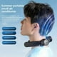 thumbnail image 3 of Portable Neck Fan Bladeless Individual Fan with 3 Speeds Adjustable Rechargeable Small Cooling Fan for Home, Office, Travel, 3 of 5