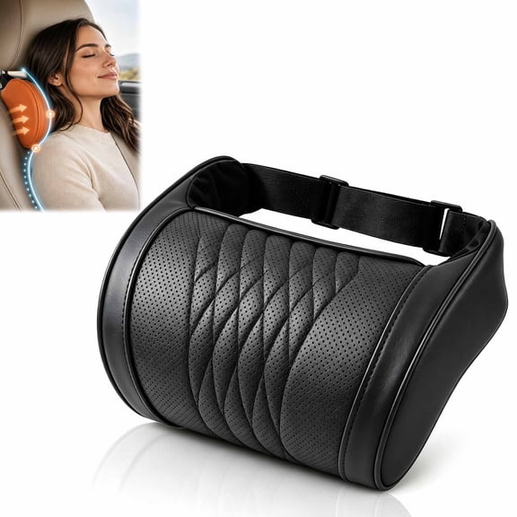 Universal Memory Foam Car Headrest Pillow,Ergonomic Support Neck Cushion for Long Road Trips,Relieve Driving Fatigue,Neck Shoulder Support
