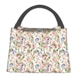 thumbnail image 1 of Fotbe Floral Bolsa Térmica Portátil con Estampado, Bolsa de Entrega de Alimentos Aislada, Bolsa Reutilizable de Gran Capacidad para Comidas y Supermercado, 1 of 6