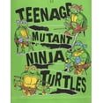 thumbnail image 2 of Sudadera con capucha Teenage Mutant Ninja Turtles Leonardo Donatello Raphael para niños verde 18-20, 2 of 4