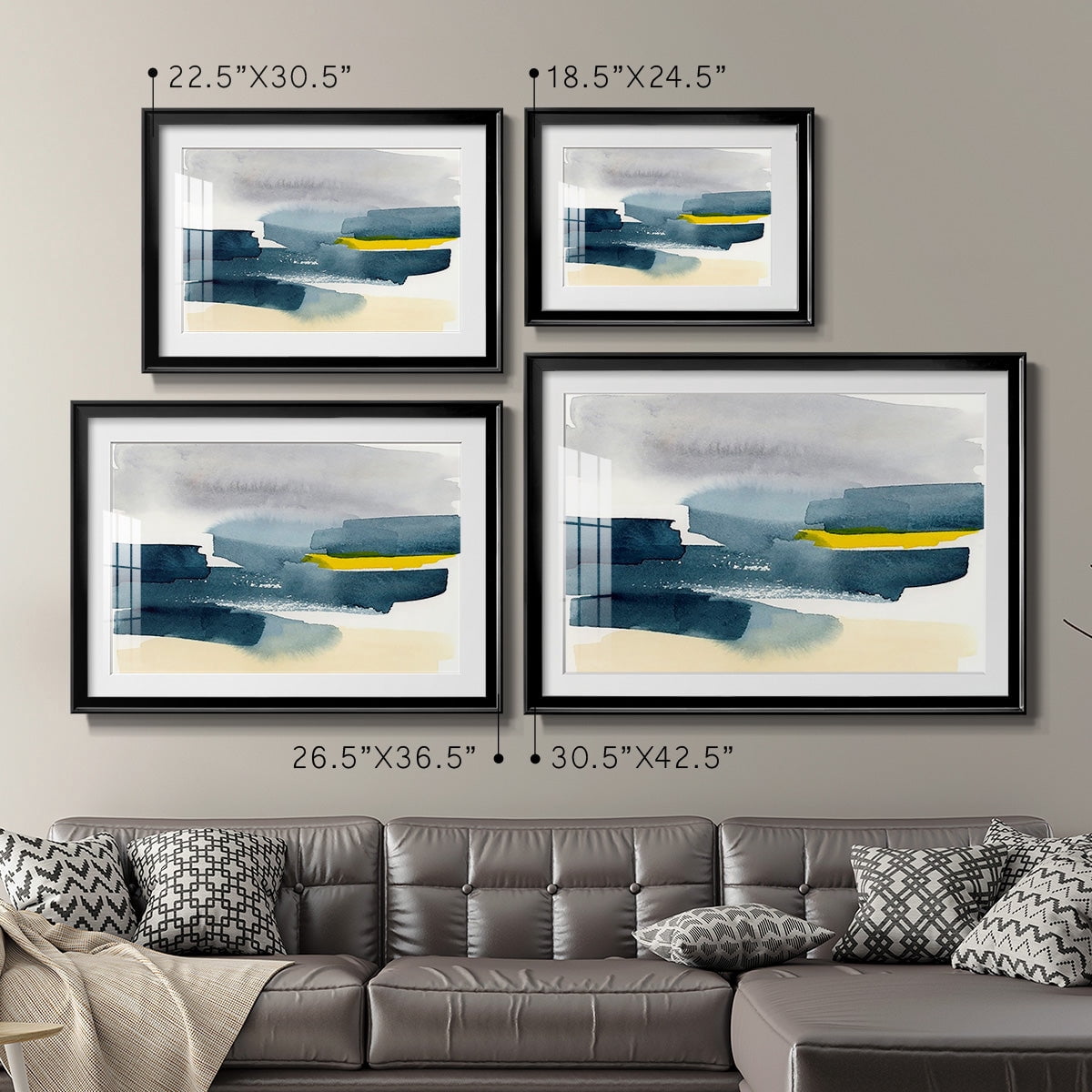 Peeking Sunshine IV Premium Framed Print - Ready to Hang