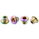thumbnail image 1 of Soidarity Tornillo de aleación para bicicletas de 4 piezas, tornillos universales para fijación de bicicletas, tornillos de rueda de cadena, piezas de Ciclismo  6.5 mm de colores Soidarity OD025072-24, 1 of 6