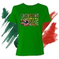 thumbnail image 3 of Playera Blusa Impresion Chin... Como mi Madre De Fiestas Patrias Mexico Septiembre Independencia Color Verde Talla Grande Marca Emil SaEs, 3 of 4