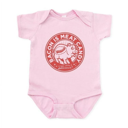 

CafePress - Bacon Is Meat Candy Infant Bodysuit - Baby Light Bodysuit Size Newborn - 24 Months