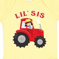 thumbnail image 4 of Inktastic Farmer Tractor Little Sis Girls Baby Bodysuit, 4 of 5