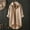 Khaki, variant on Linen Button Down Shirt Women Button Down Plaid Shacket Shirt V Neck Loose Gauze Tunic Womens Cotton Linen Tunic Vacation Blouses Cruise Outfits Khaki L