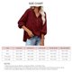thumbnail image 5 of Camisa De Jersey Con Cordón, Sudadera Con Cuello En V Transpirable Botón De Poliéster De Moda Para Mujeres Para El Trabajo De La Vida Diaria ANGGREK No, 5 of 5