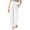 White, variant on Gamivast Girls Summer Wide Leg Pants Solid Color High Waisted Pants with Pockets Summer Flowy Vacation Casual Beach Pants Recent i have Placed