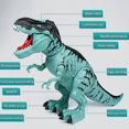 thumbnail image 3 of Childrens electric spray egglaying dinosaur toy with light and sound effect projection walking egglaying dinosaur model, 3 of 5