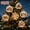 B, variant on 4Pcs Glowing Christmas Story Ornament, Light‑Up Mini Holiday Scene,Xmas Ball Ornaments with Warm LED Light for Tree Mantel, Holiday Scene Christmas Decoration & Gift, 3.15In