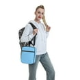 thumbnail image 4 of Lunch Bag For Women And Men Insulated Portable Lunch Box For School Student Teens Bento Box Office Picnic Travel Cooler Bag Light Blue, 4 of 9